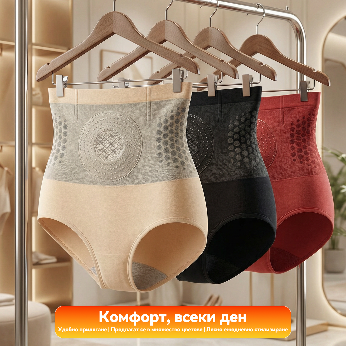 Официален магазин |💫👙 𝐏𝐀𝐔𝐑𝐀𝐉𝐔® 𝟐𝟎𝟐𝟔 МОРИНГА И БЕРБЕРИН 4 B 1 Къси Панталони За Скулптуриране С Микрочастици И Изгаряне На Мазнини