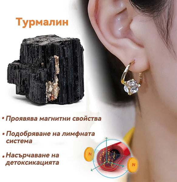 （ПРОМОЦИЯ В ПОСЛЕДНИЯ ДЕН - 80% ОТСТЪПКА🔥)👩‍⚕️🎉 𝐂𝐙𝐓𝐈𝐂𝐋𝐄® Лимфна енергийна магнезиева терапия с германиеви обеци